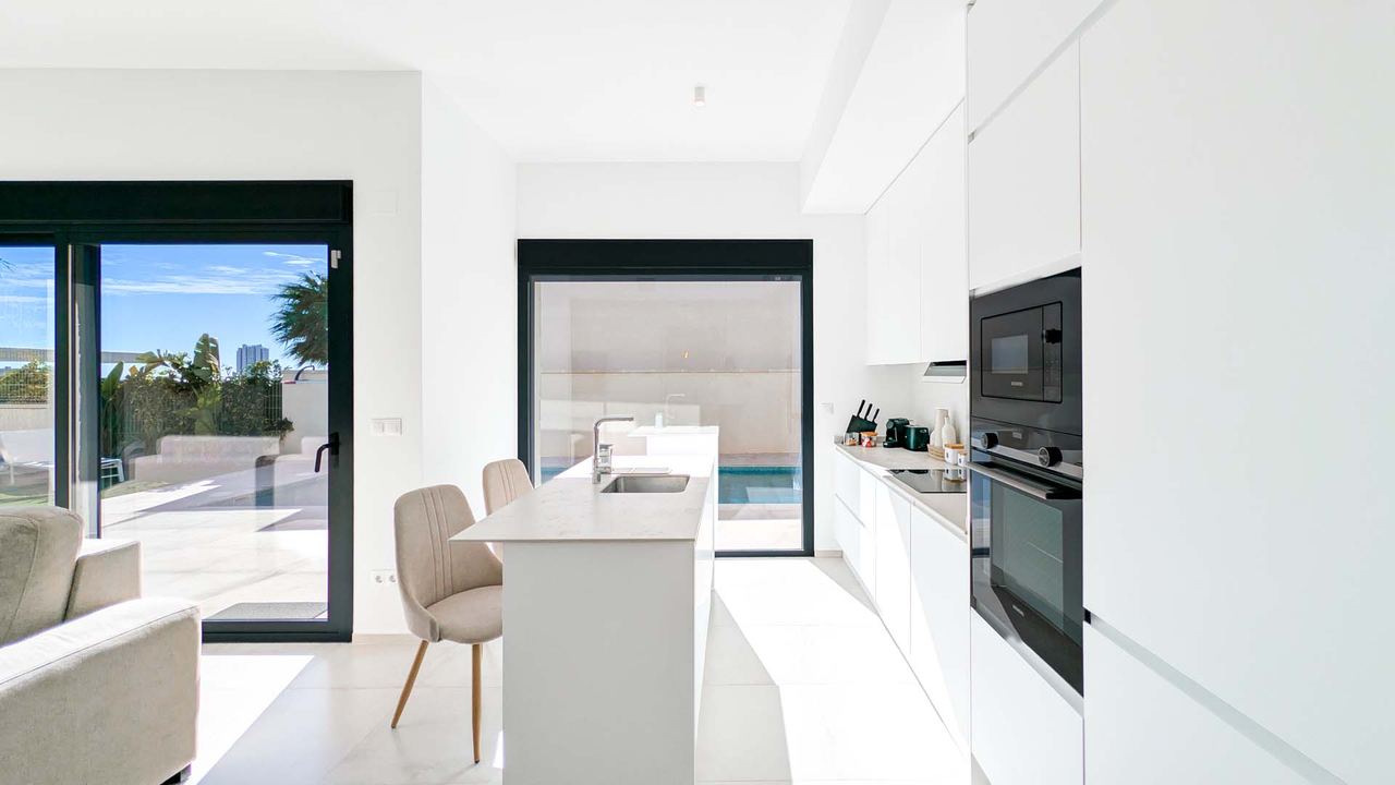 Villa Horizonte – Salon i kuchnia