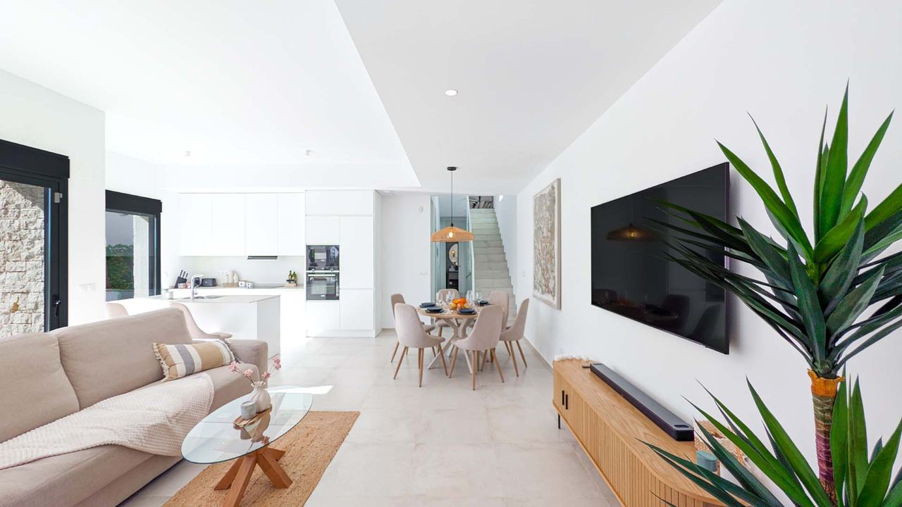 Villa Horizonte – Salon i kuchnia