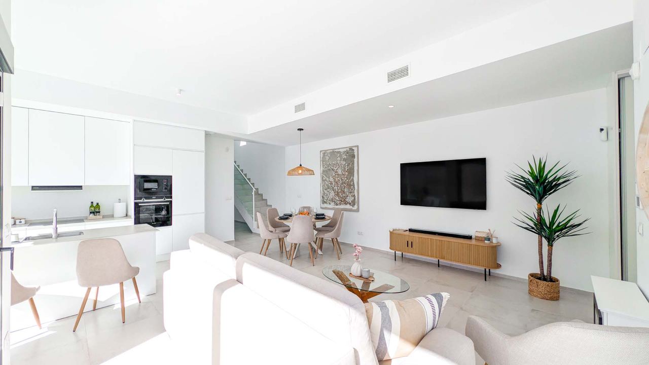 Villa Horizonte – Salon i kuchnia