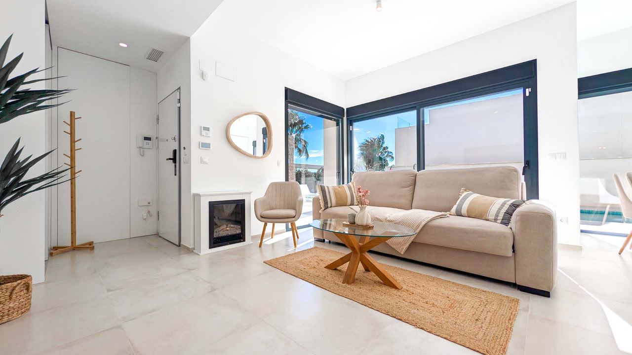 Villa Horizonte – Salon i kuchnia
